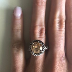 David Yurman lookalike cocktail ring